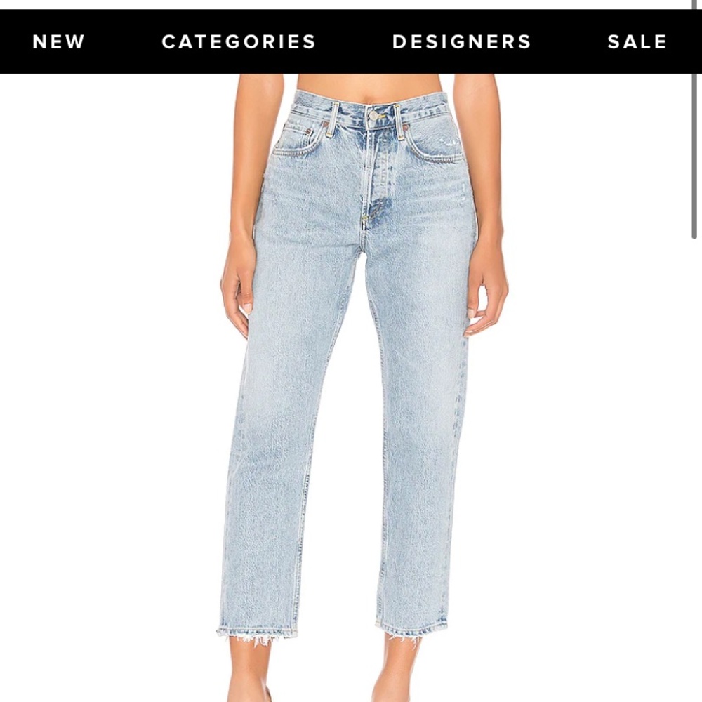 Agolde Parker Straight Leg Jeans